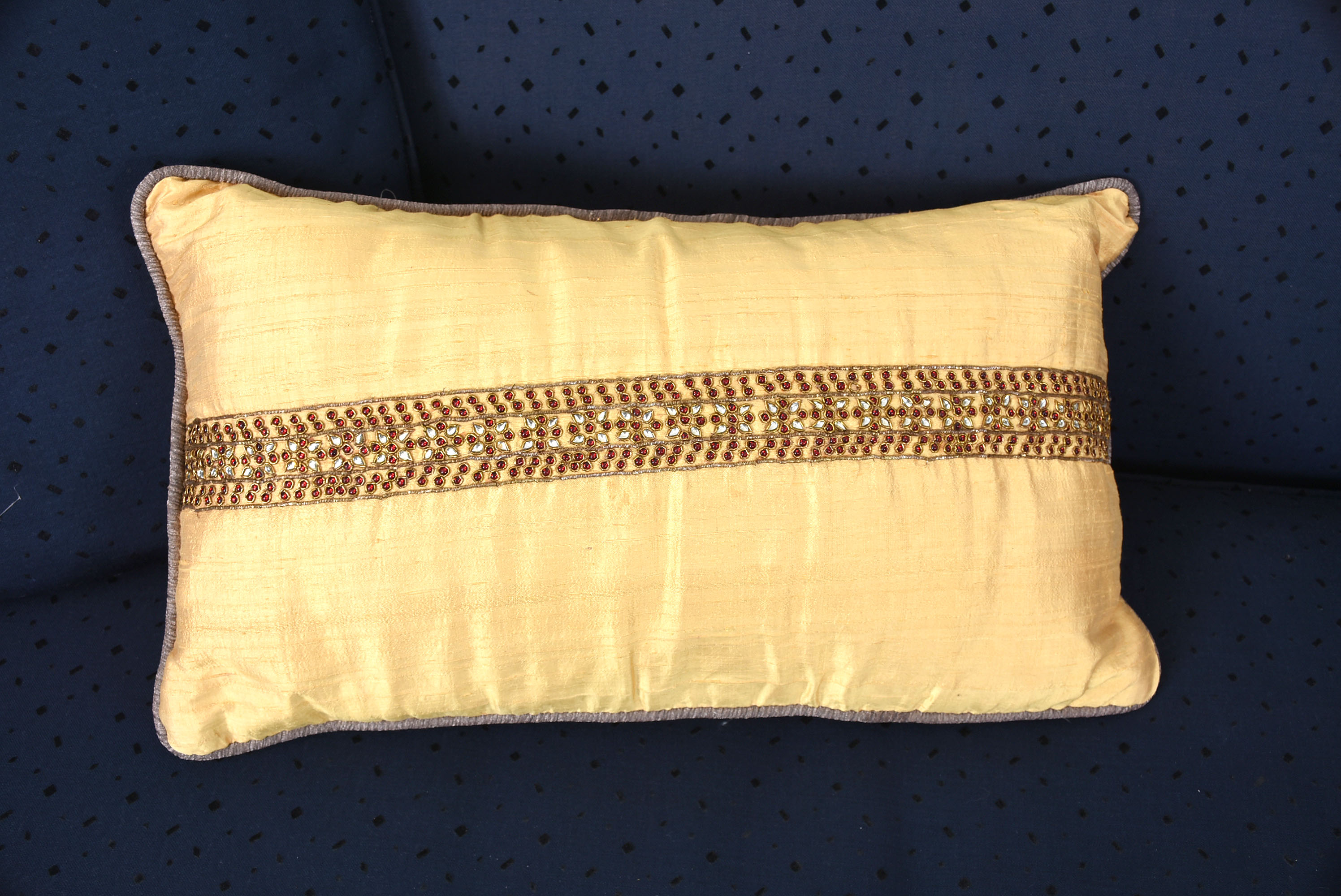 Sherrill Sofa in Dark Blue