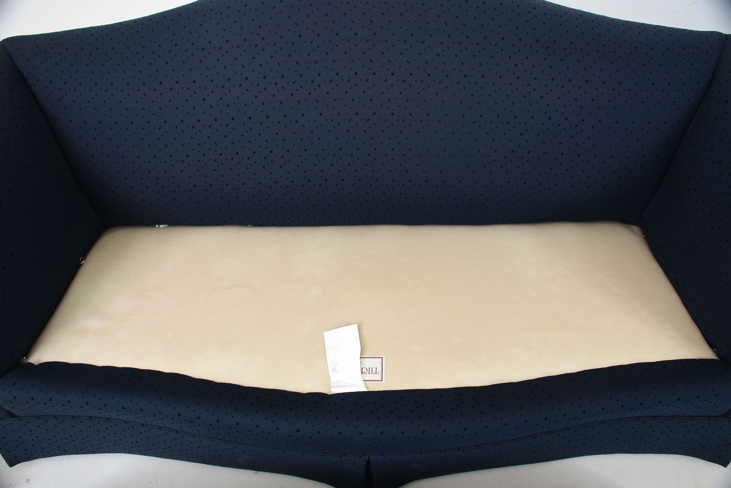 Sherrill Sofa in Dark Blue