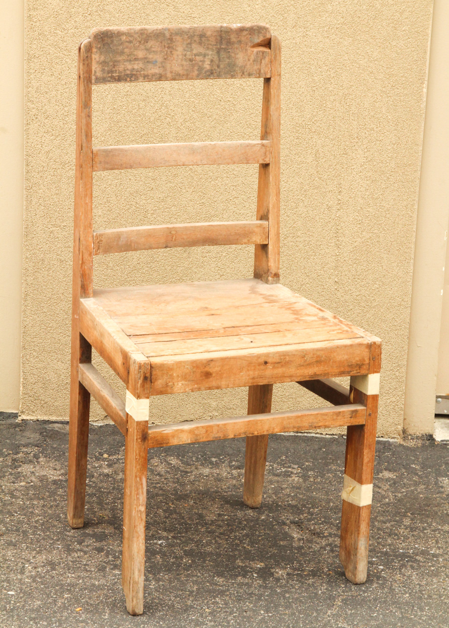 Pair of Antique Wooden Chairs