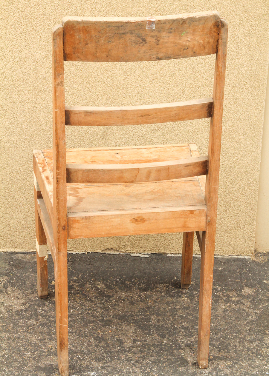 Pair of Antique Wooden Chairs