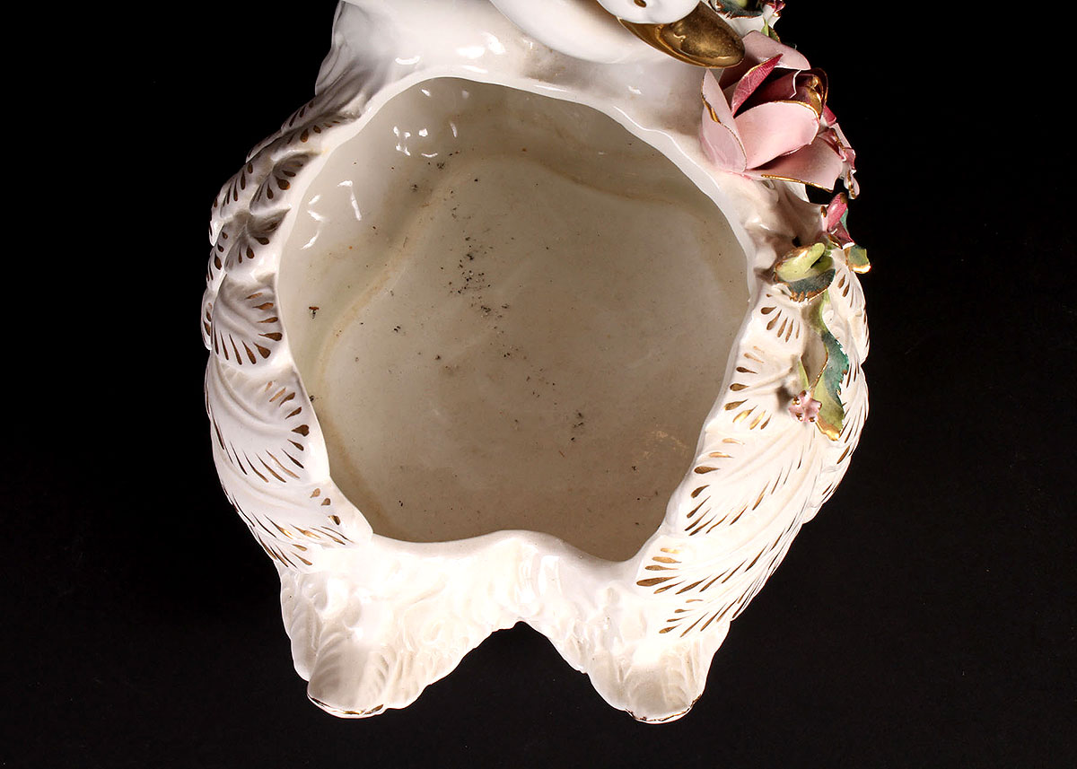 Semi-Vintage Italian Swan Planter