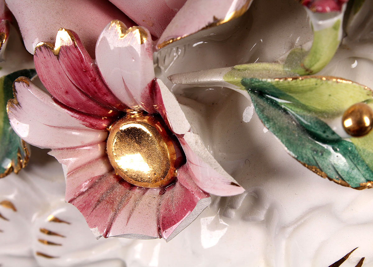 Semi-Vintage Italian Swan Planter