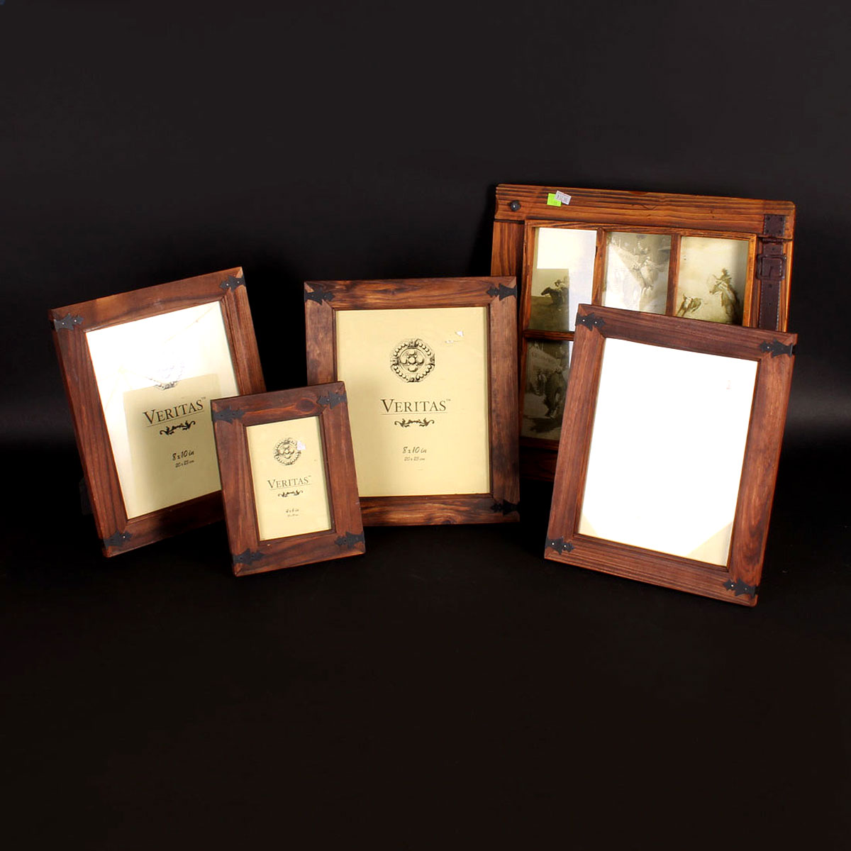 Five Rustic Wooden Frames