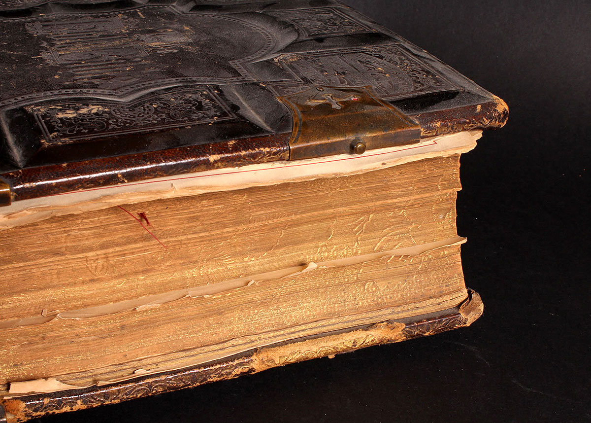 Antique "The Holy Bible" 1873