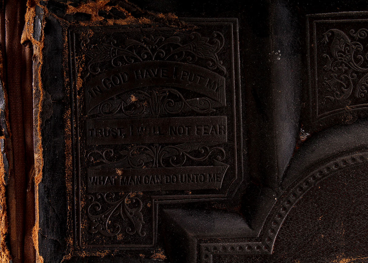 Antique "The Holy Bible" 1873