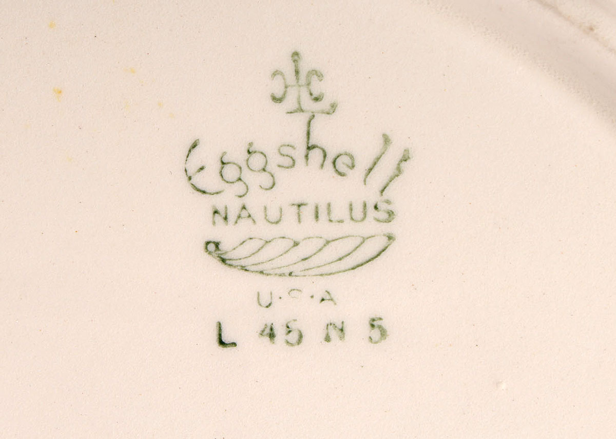 Collection of Homer Laughlin Eggshell Nautilus China