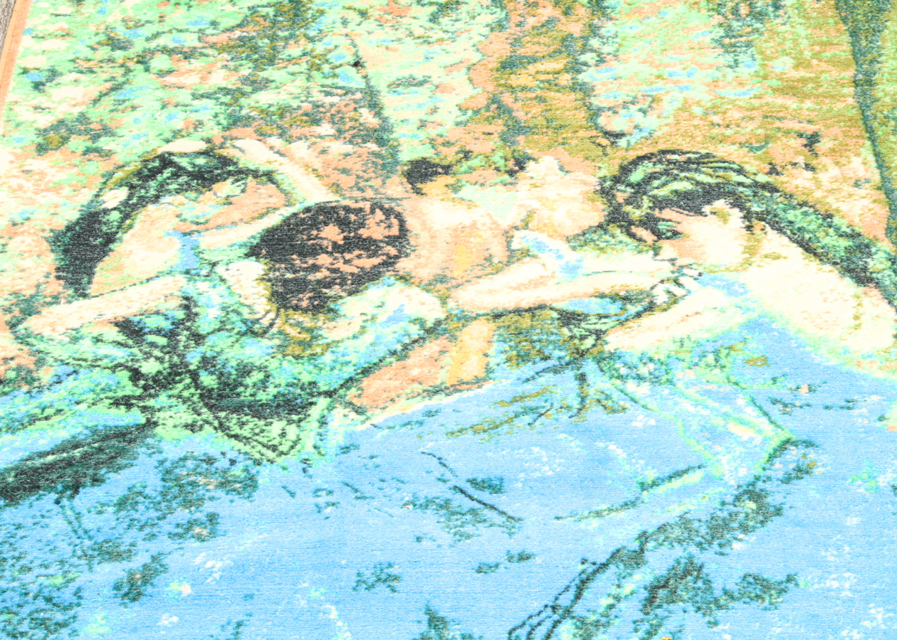 Colorful Ballerina Accent Rug