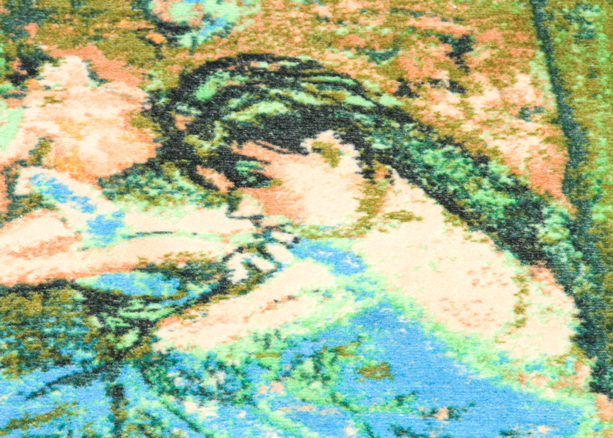 Colorful Ballerina Accent Rug