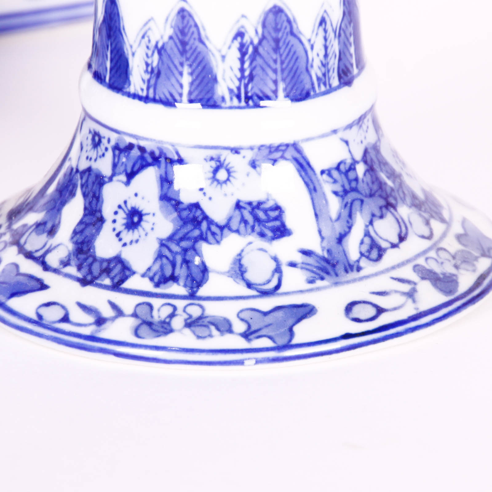 Group of Mostly Ceramic Blue Decor Items