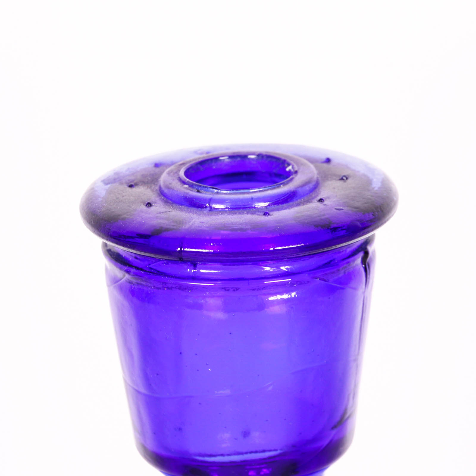 Group of Mostly Ceramic Blue Decor Items