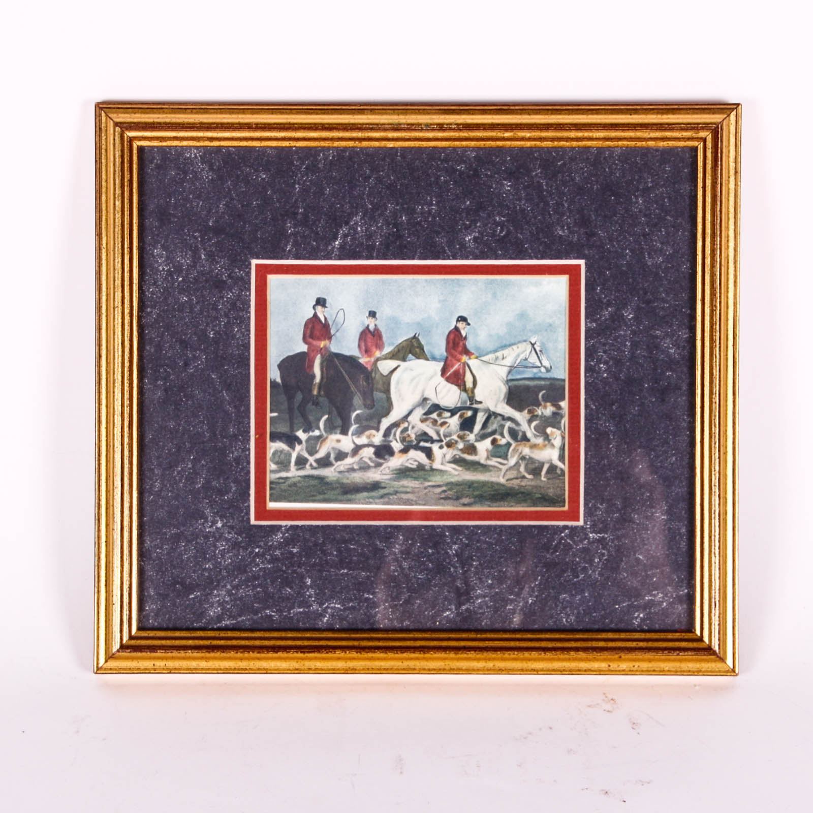 Framed Richard Barrett Davis Hunting Scene Prints