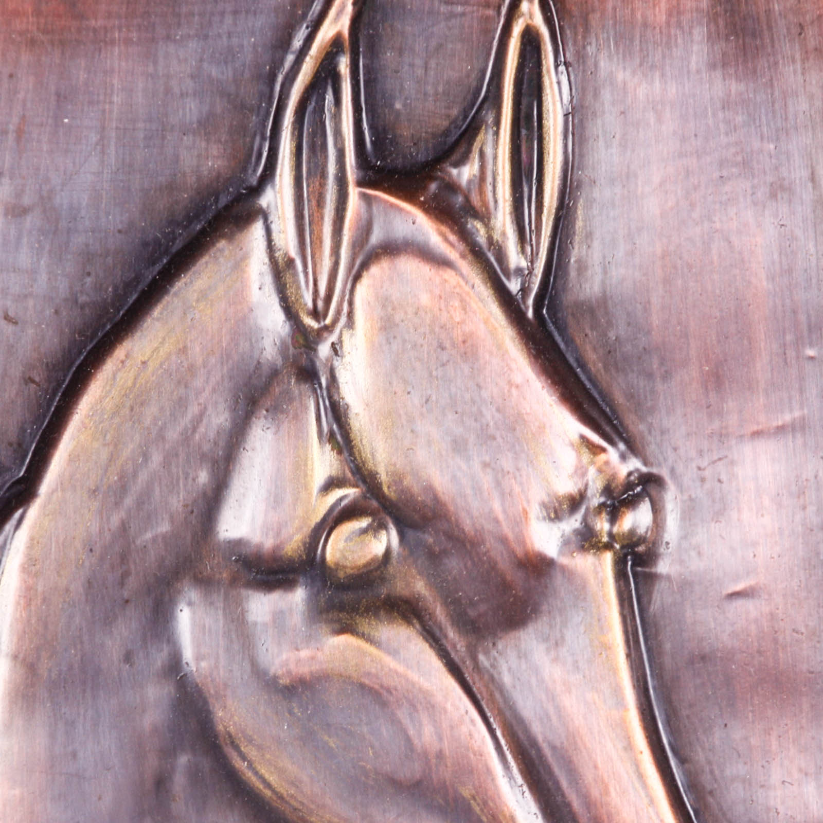 Pressed Metal Horse Artwork