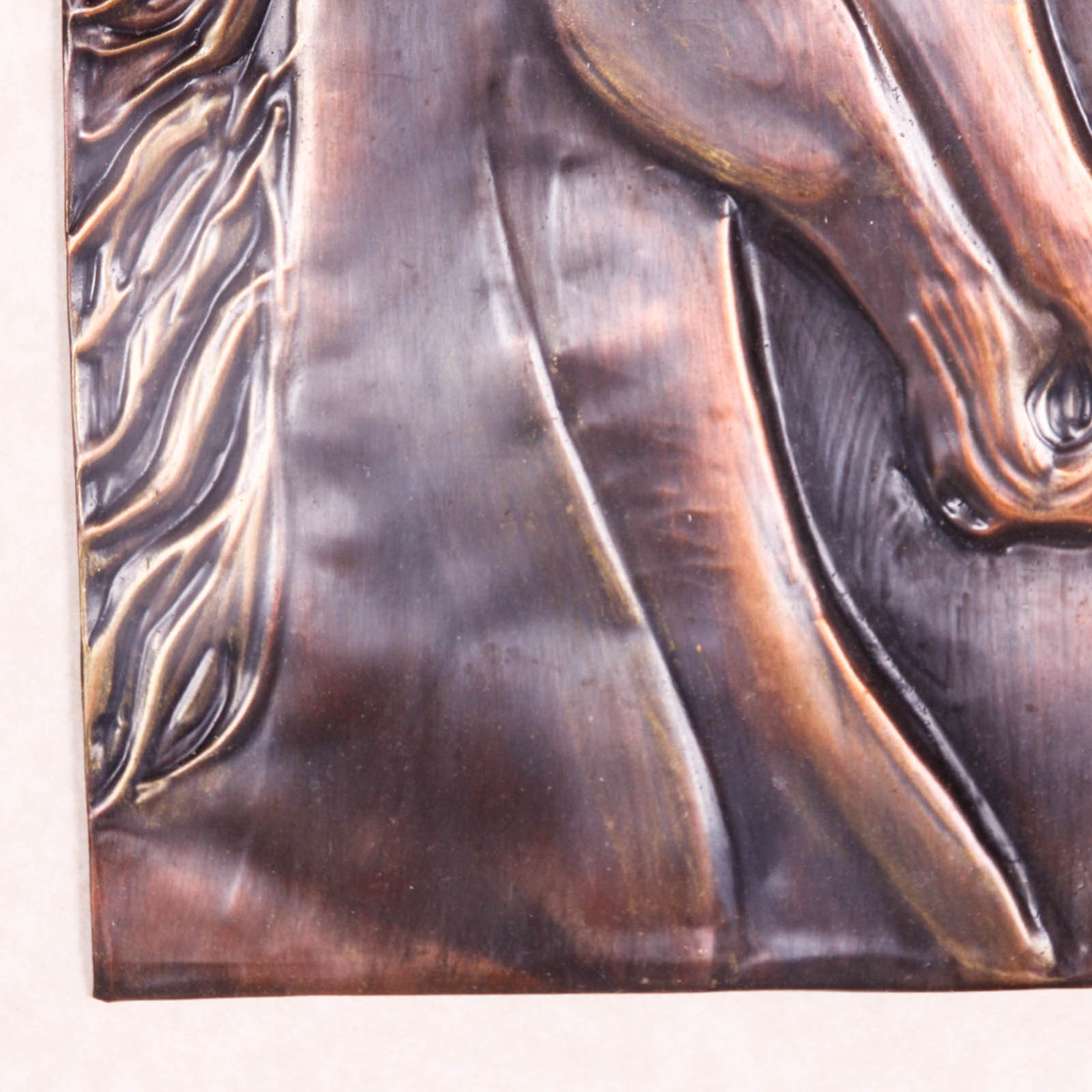 Pressed Metal Horse Artwork
