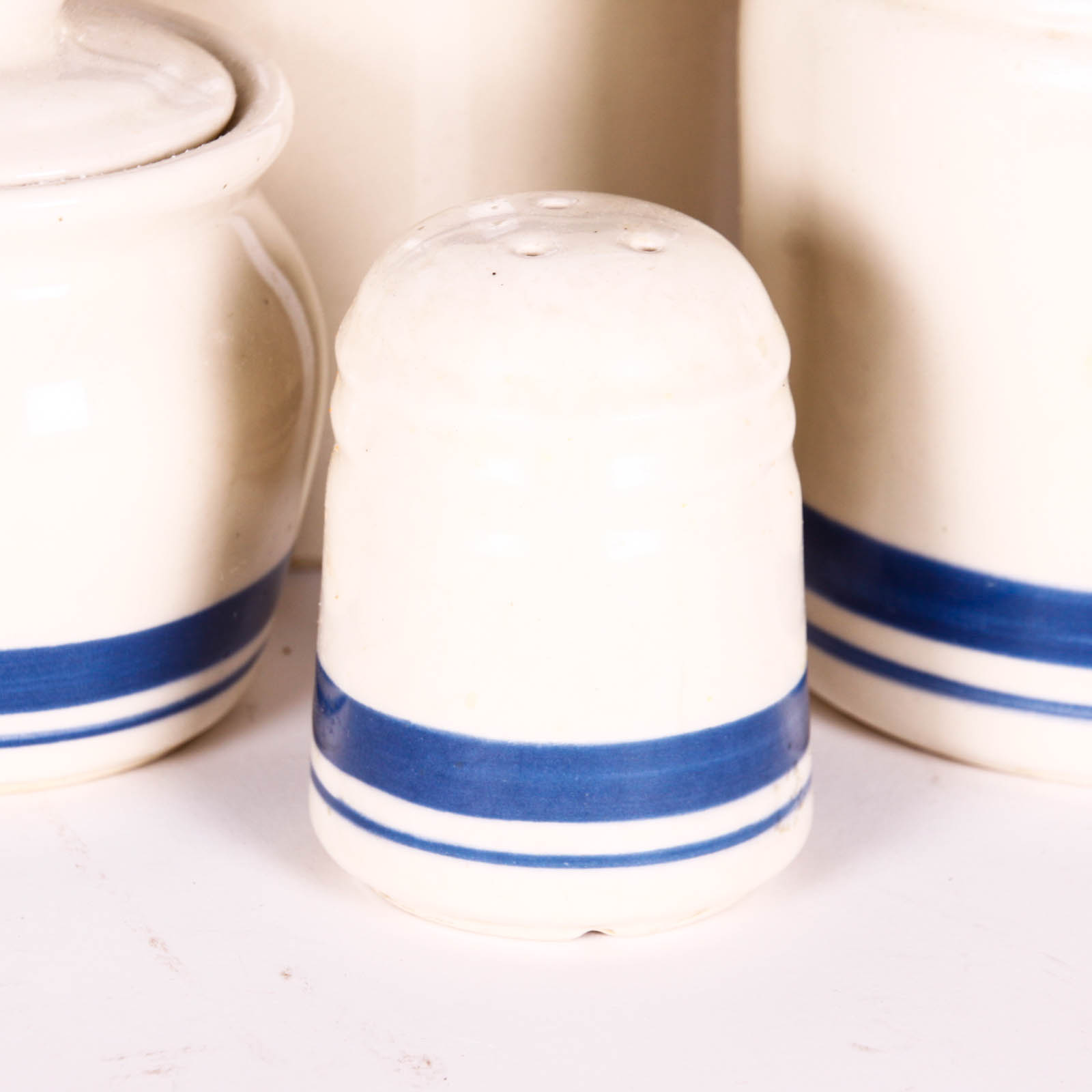 Blue Striped Kitchen Collection by Roseville