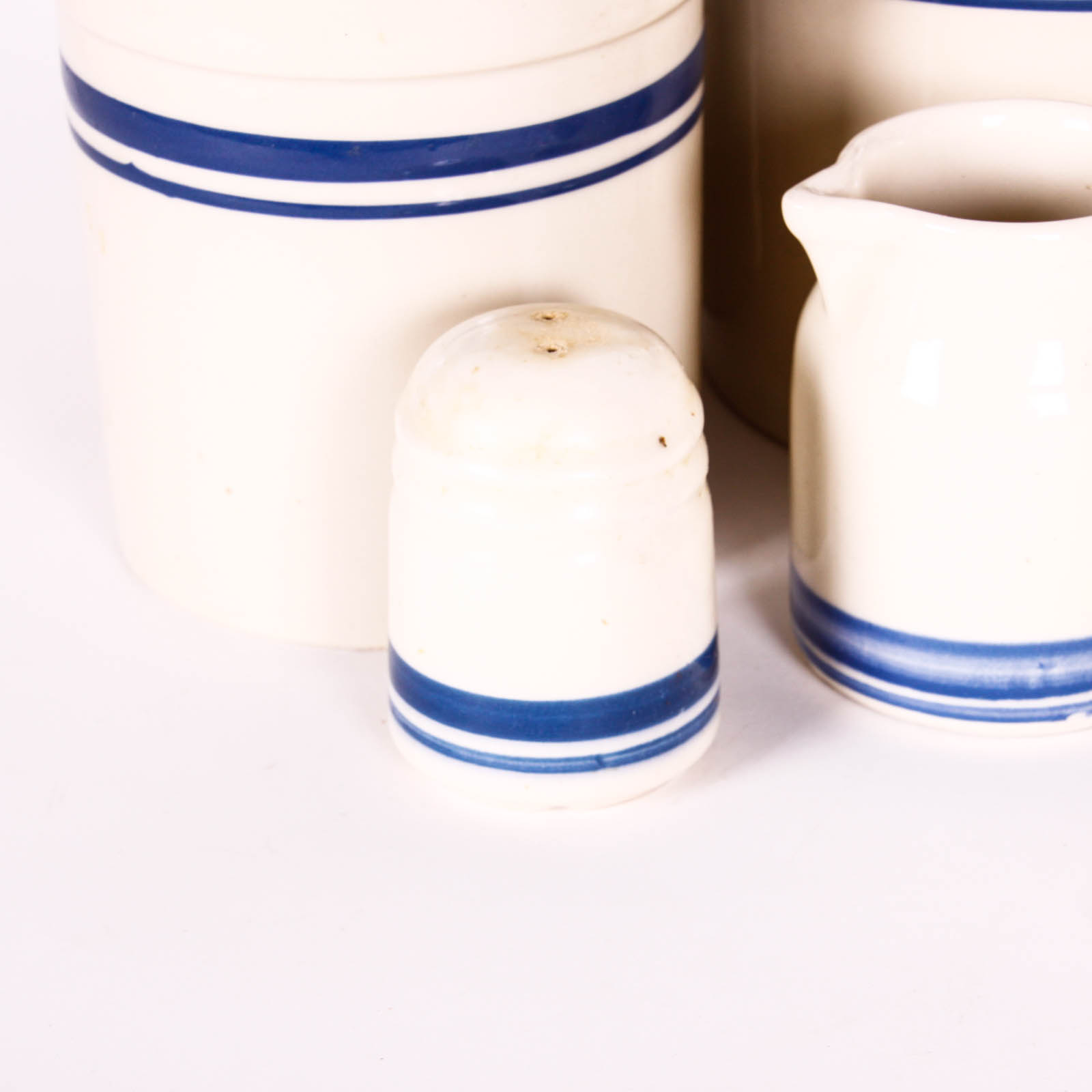 Blue Striped Kitchen Collection by Roseville