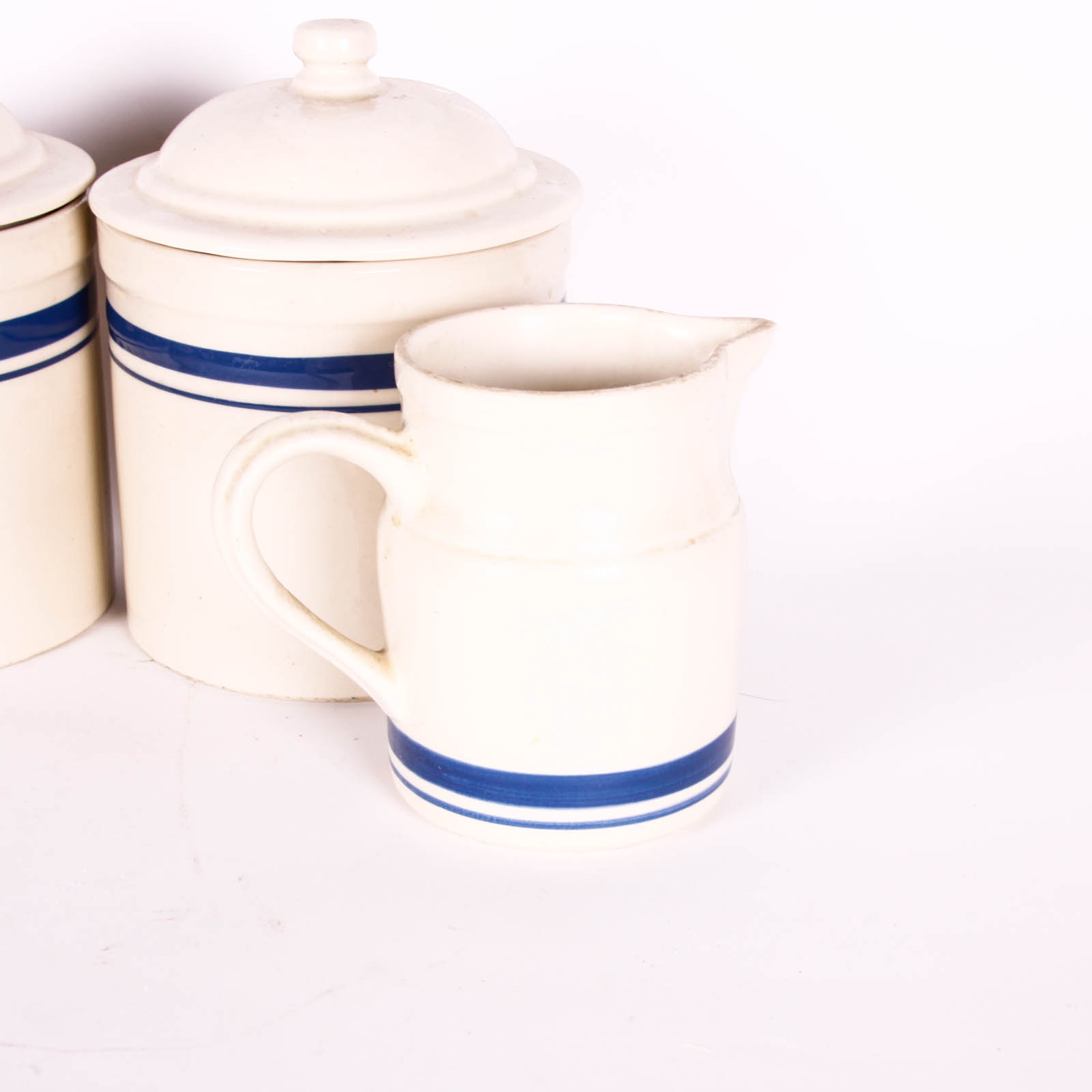 Blue Striped Kitchen Collection by Roseville