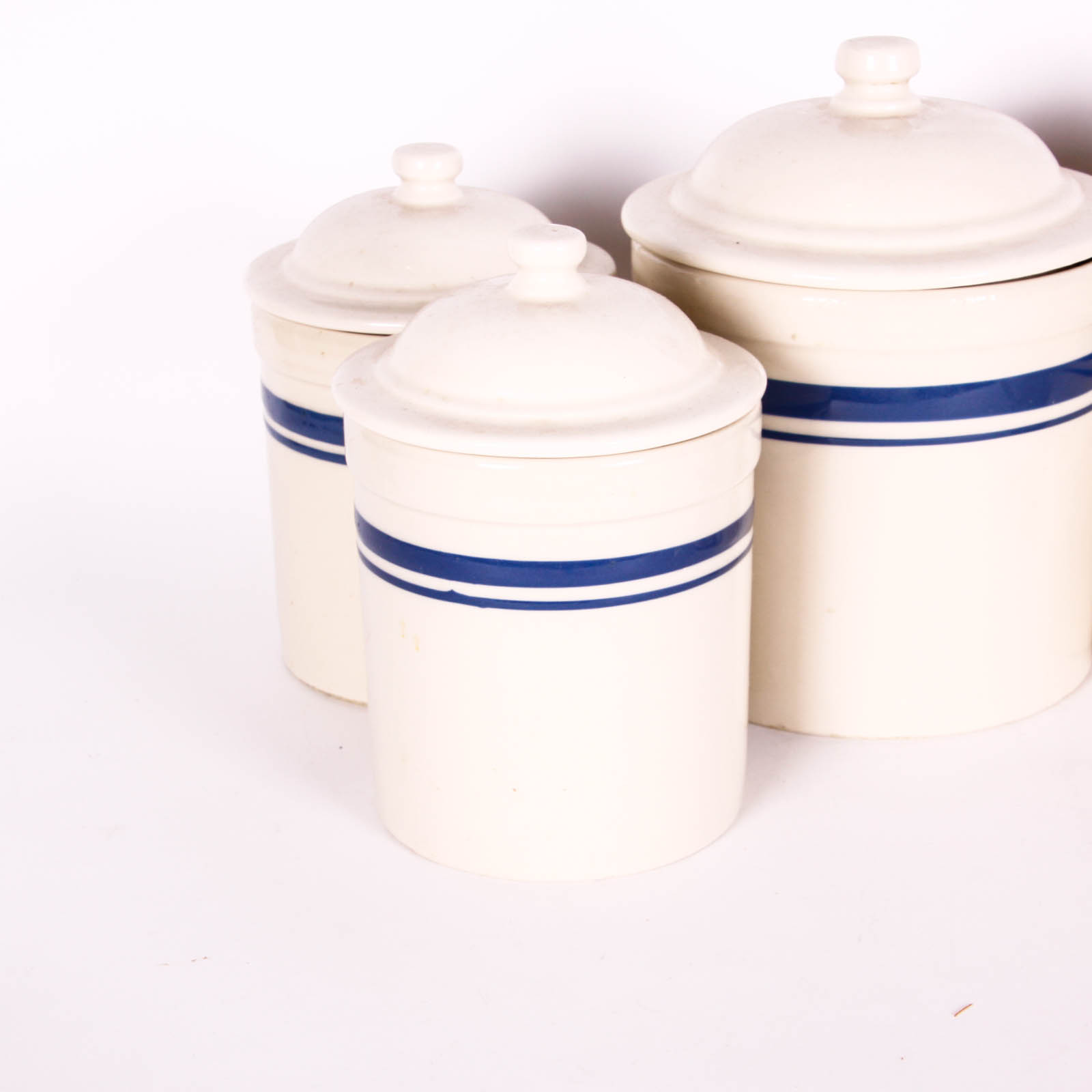 Blue Striped Kitchen Collection by Roseville