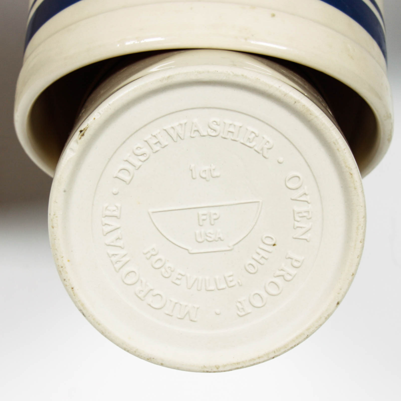 Blue Striped Kitchen Collection by Roseville