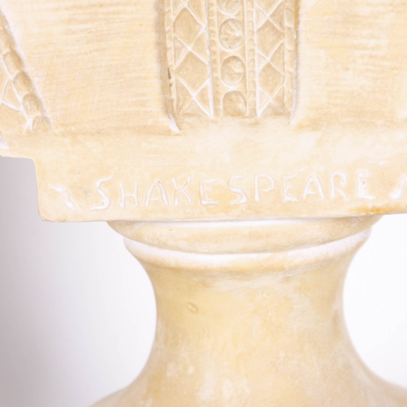 Bust of Thomas Jefferson and William Shakespeare