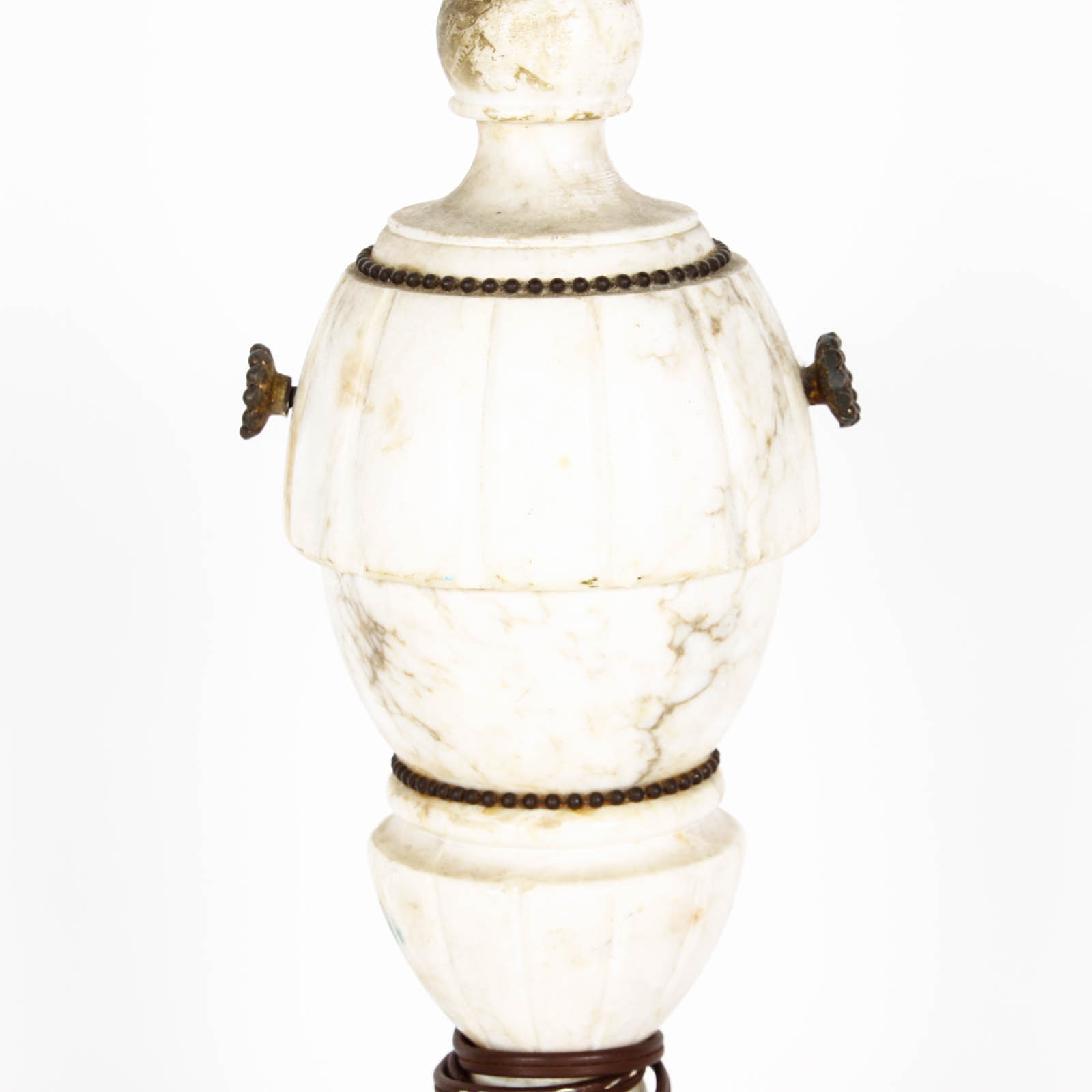 Marble and Brass Lamp