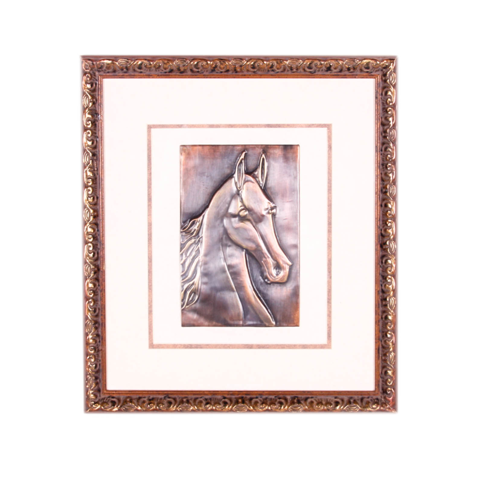 Pressed Metal Horse Artwork