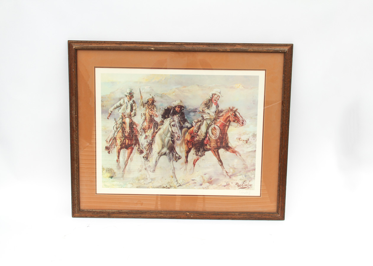 Fred Cowless Signed and Numbered Print