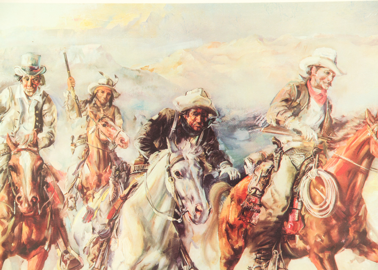 Fred Cowless Signed and Numbered Print