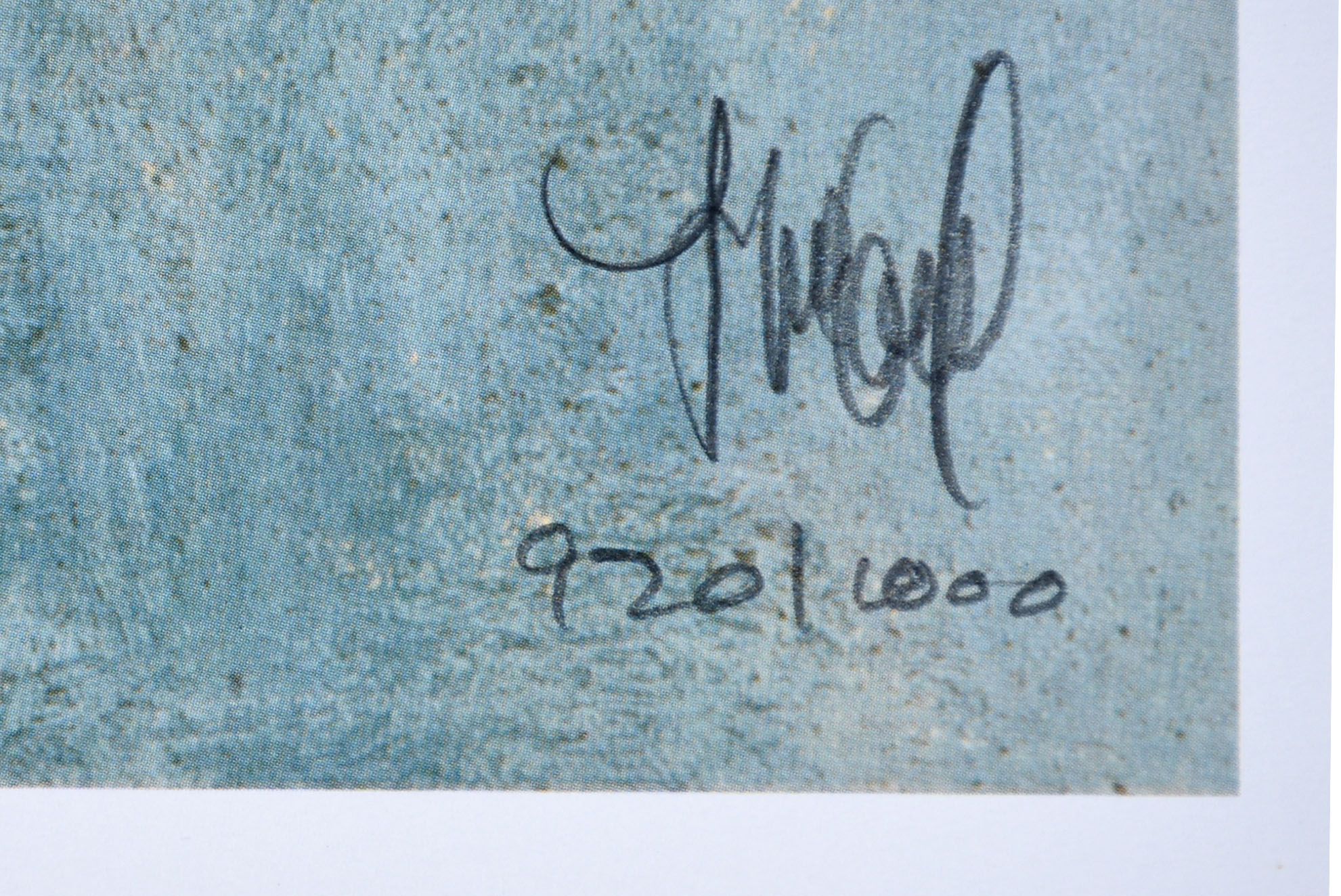 Frank McCarthy Signed LE Offset Lithograph "Single File"