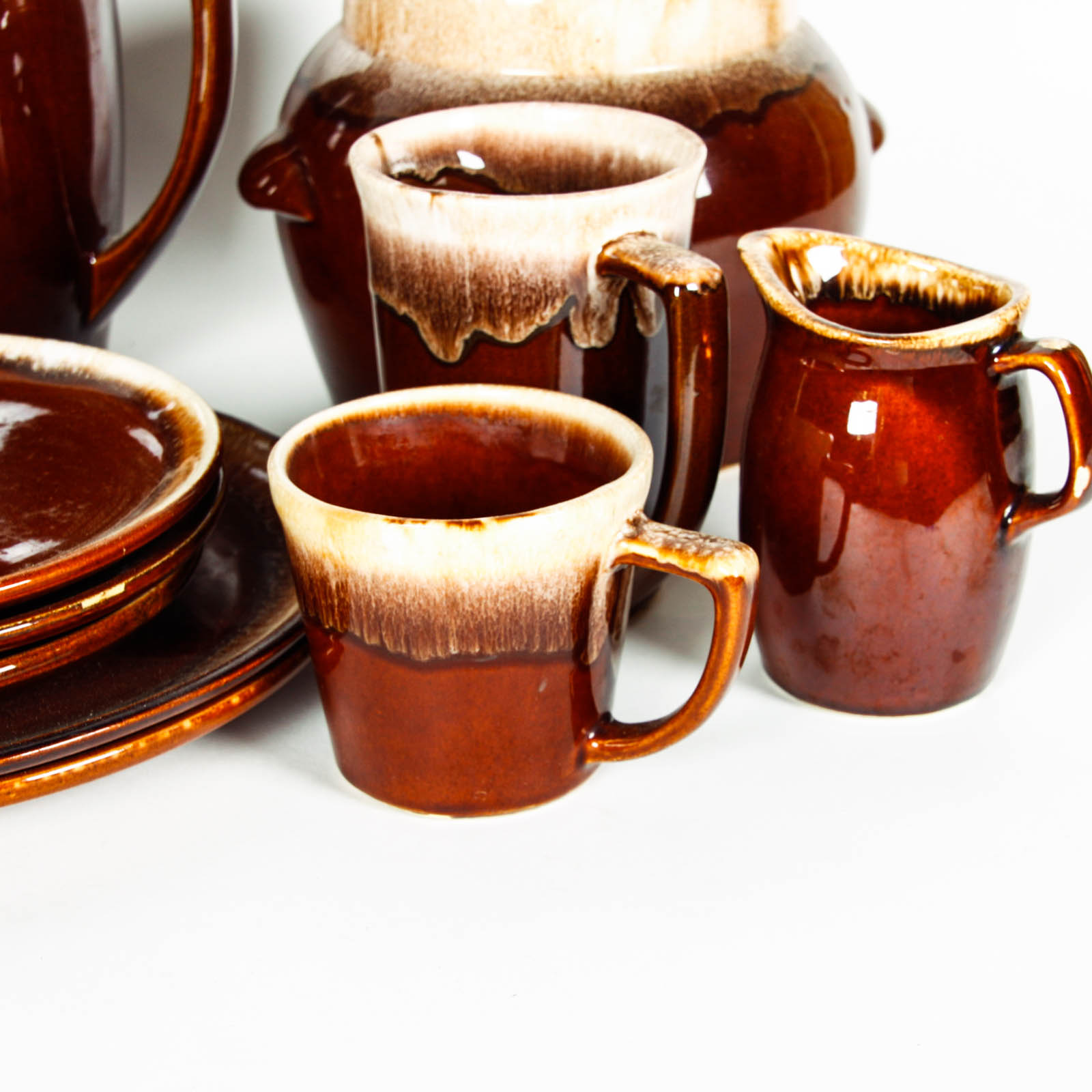 Vintage Brown Glaze Kitchenwares