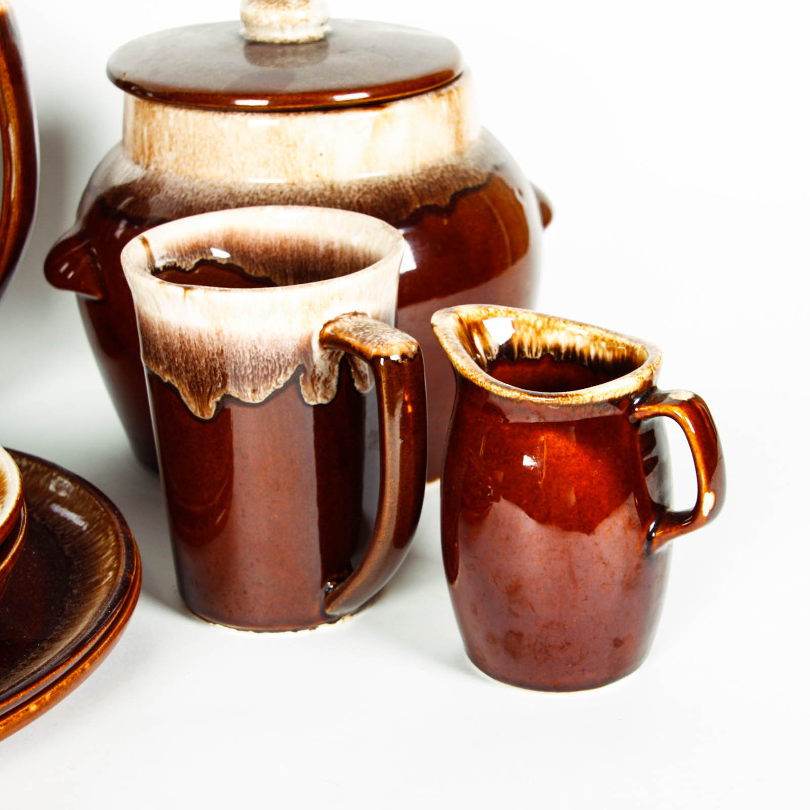 Vintage Brown Glaze Kitchenwares