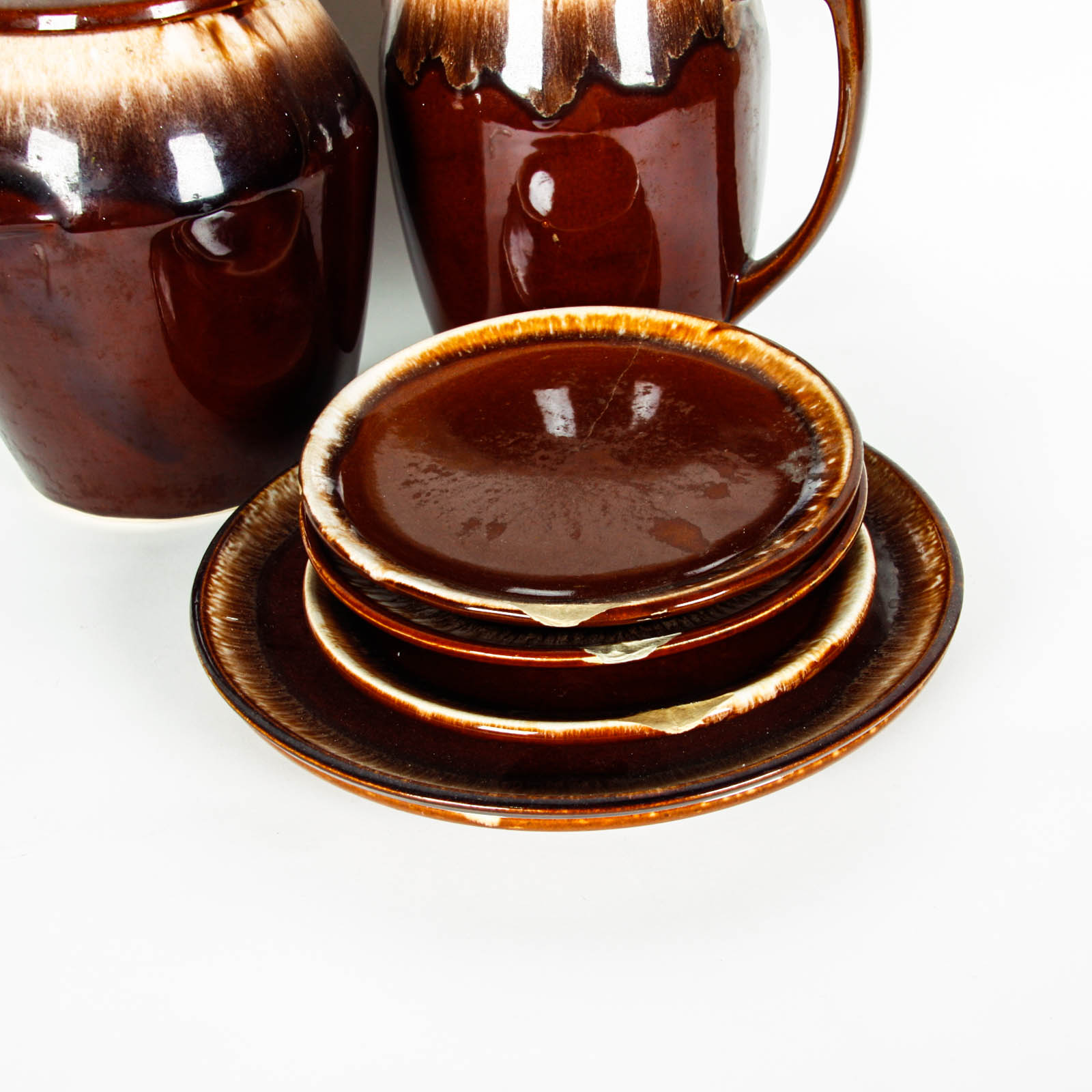 Vintage Brown Glaze Kitchenwares