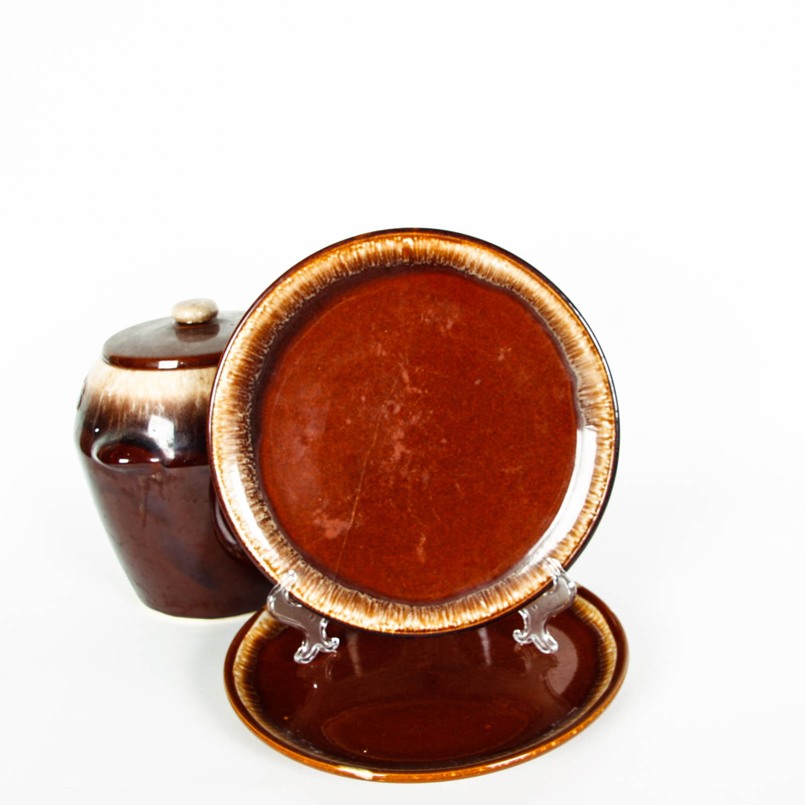 Vintage Brown Glaze Kitchenwares