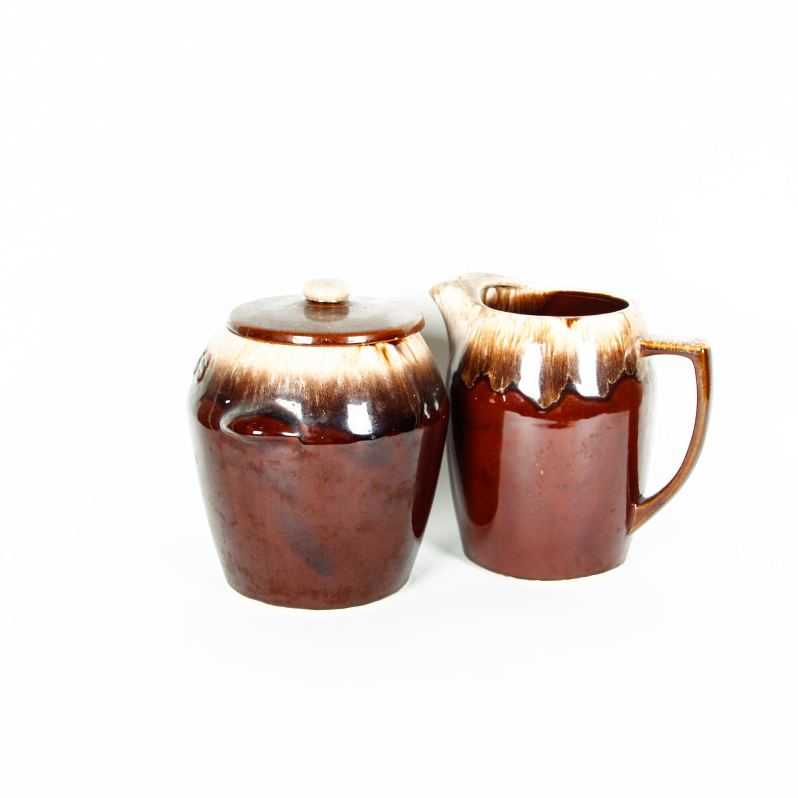 Vintage Brown Glaze Kitchenwares