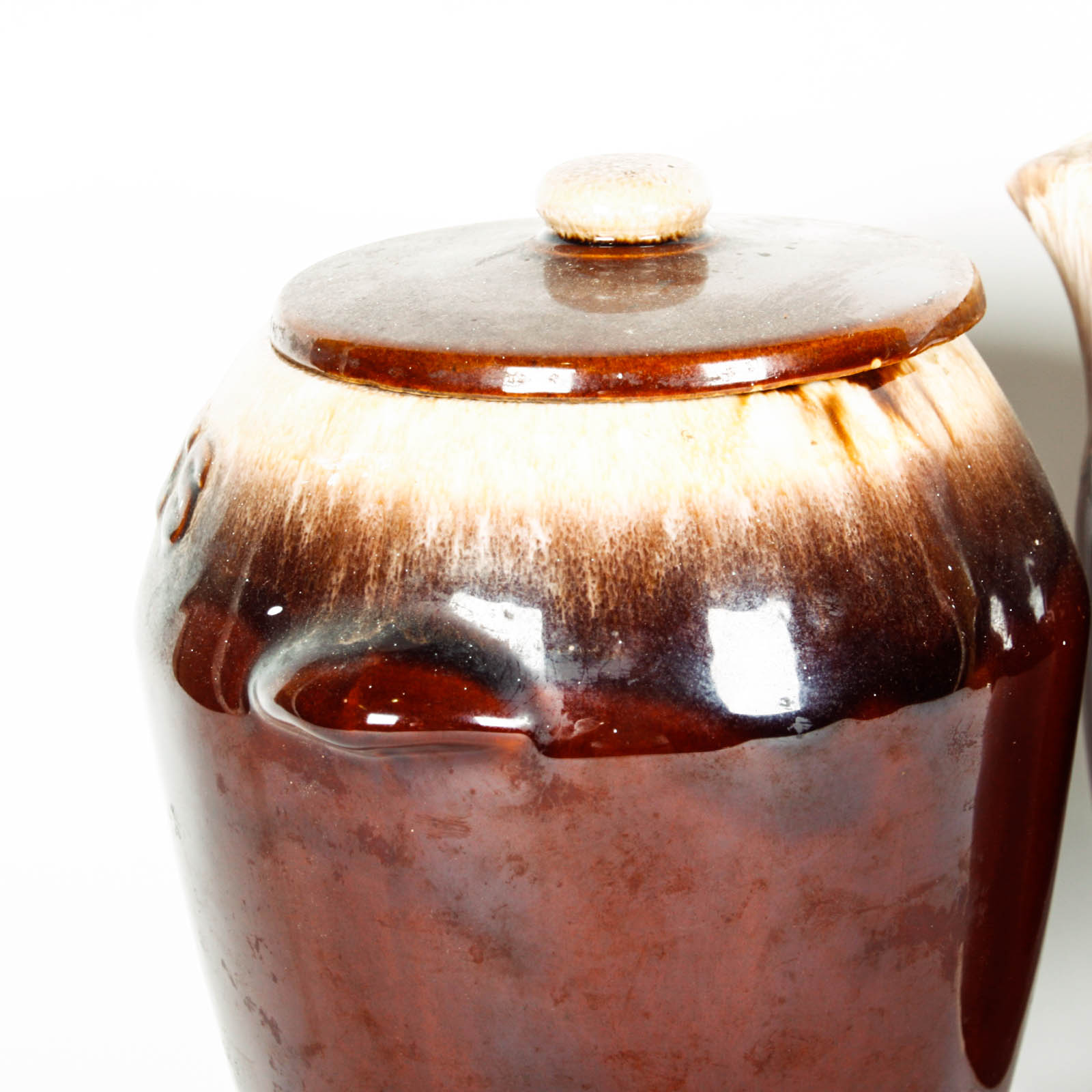 Vintage Brown Glaze Kitchenwares