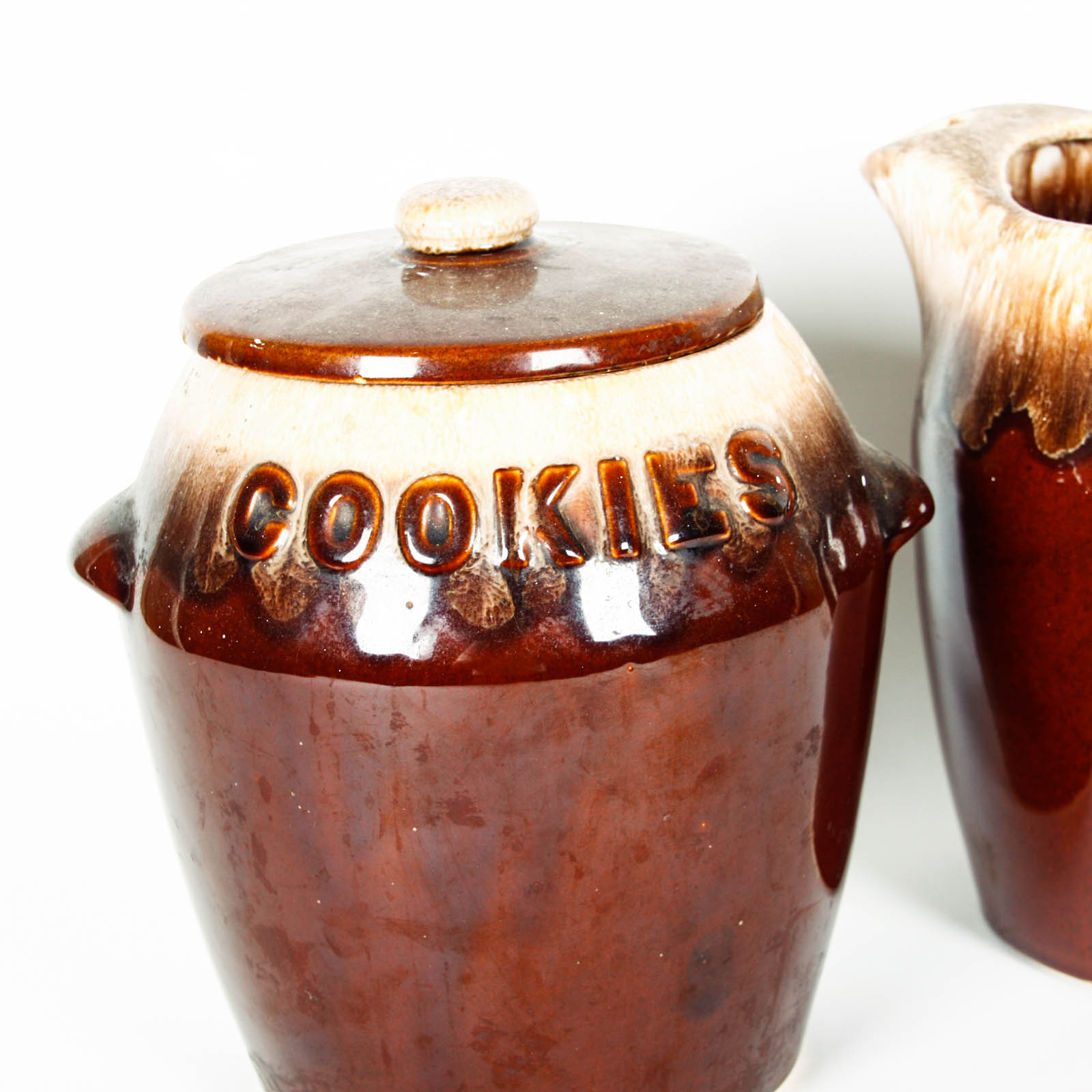 Vintage Brown Glaze Kitchenwares