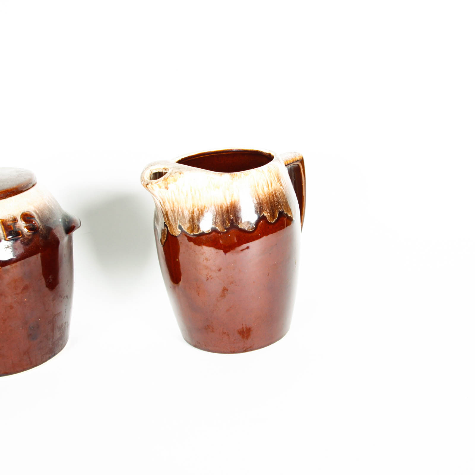 Vintage Brown Glaze Kitchenwares