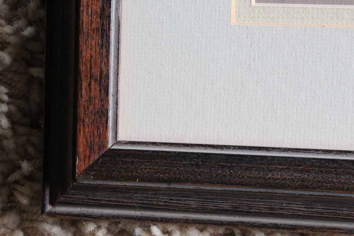 Signed, Original Watercolor Landscape Painting by Indiana Artist James Curtin Lentz