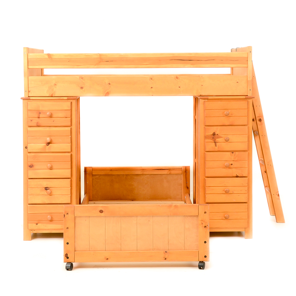 Bayview Roundup Modular Twin Loft Bed Set by Trendwood