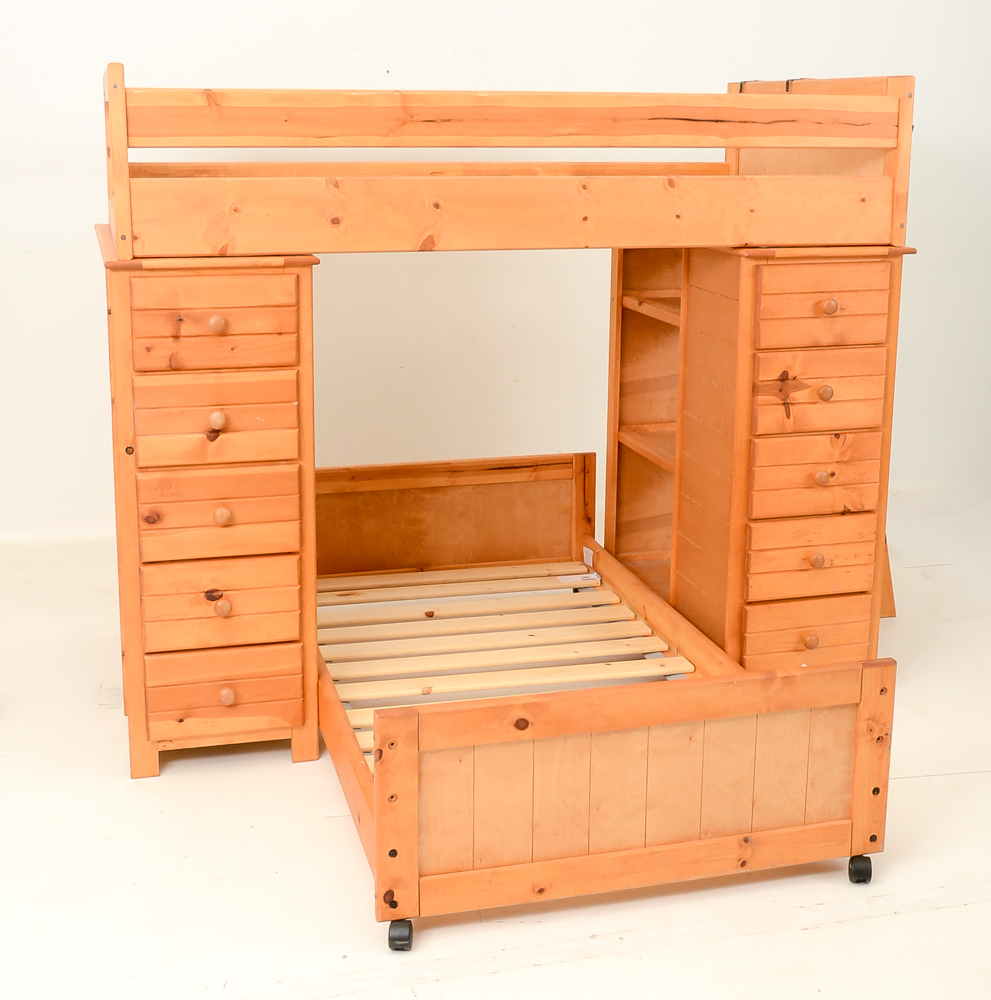 Bayview Roundup Modular Twin Loft Bed Set by Trendwood