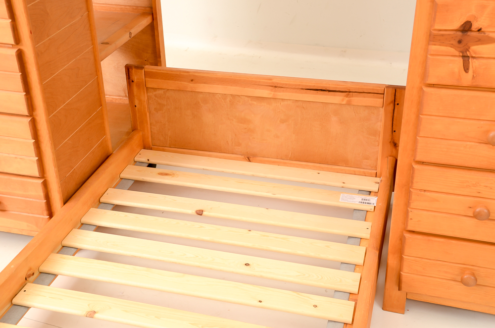 Bayview Roundup Modular Twin Loft Bed Set by Trendwood