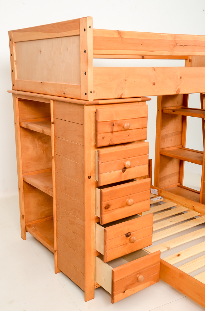 Bayview Roundup Modular Twin Loft Bed Set by Trendwood