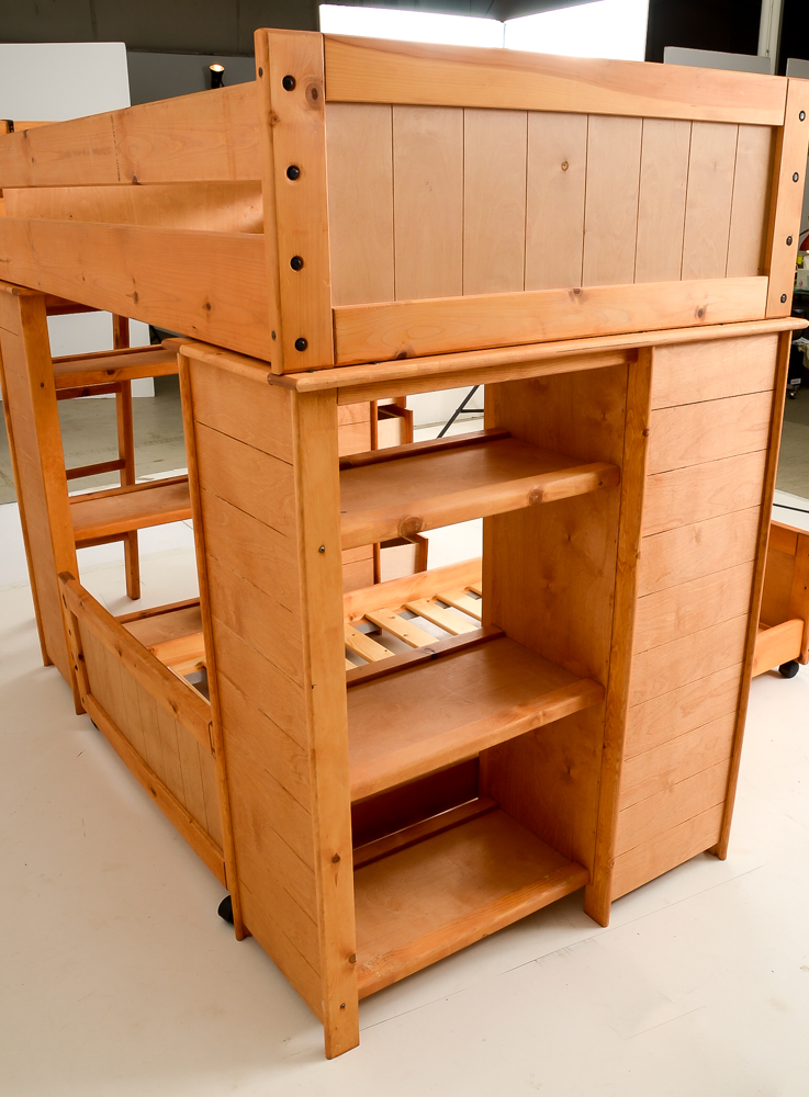 Bayview Roundup Modular Twin Loft Bed Set by Trendwood
