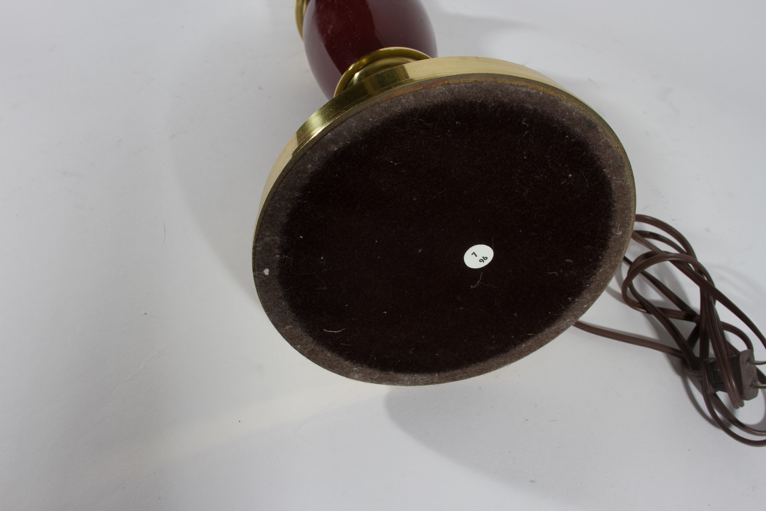 Stiffel Brass and Porcelain Lamps