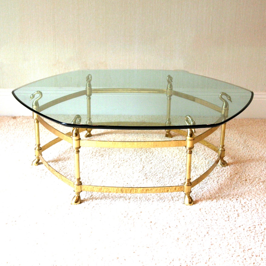 Hollywood Regency Style Coffee Table