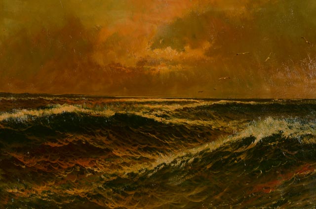 Franz Wallis Original Oil Painting