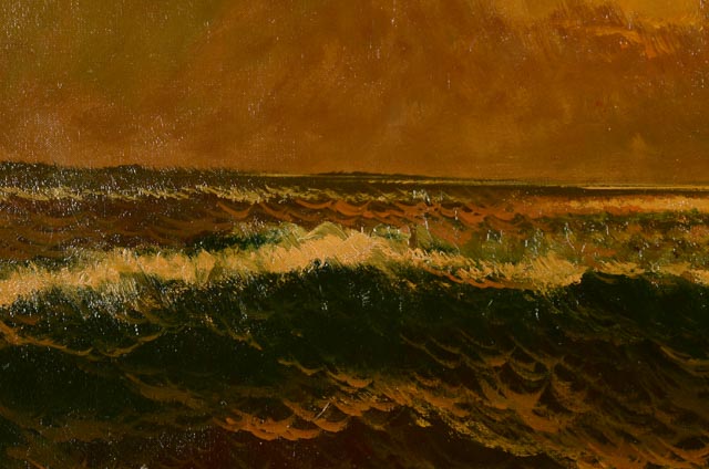 Franz Wallis Original Oil Painting