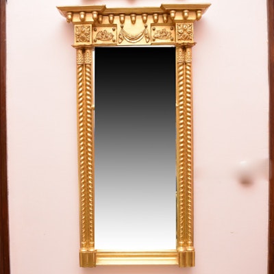 Carvers' Guild Gilt Hall Pier Mirror Carvers' Guild Gilt Hall Pier Mirror