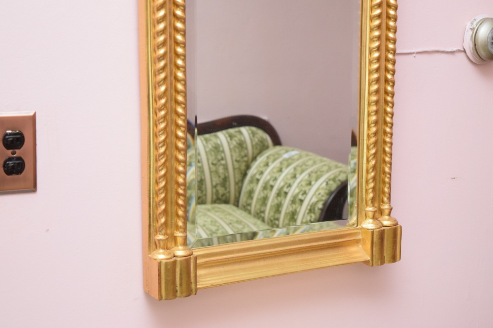 Carvers' Guild Gilt Hall Pier Mirror