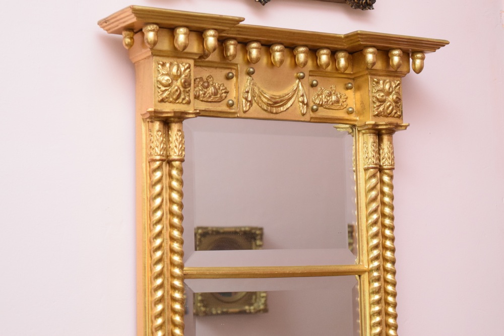 Carvers' Guild Gilt Hall Pier Mirror