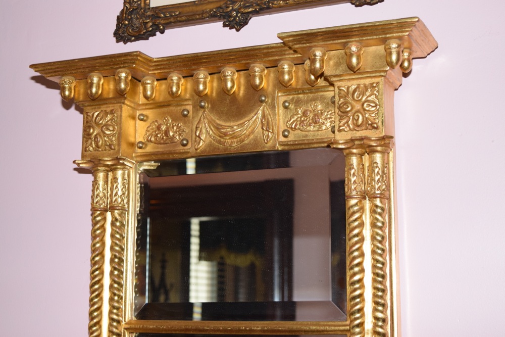 Carvers' Guild Gilt Hall Pier Mirror